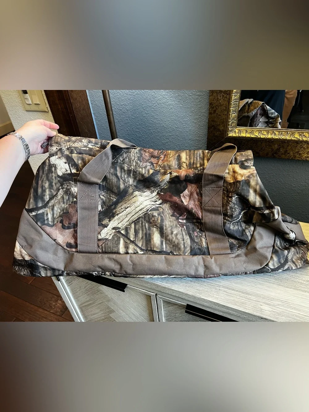NEW!!! RedHead Camouflage Duffel Bag in Brown & Green